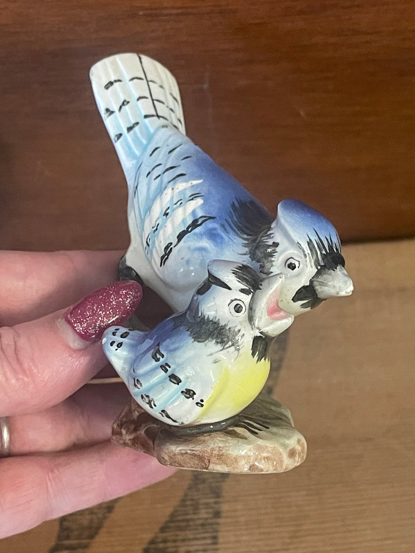 Vintage 1950s Porcelain Bird Figurine
