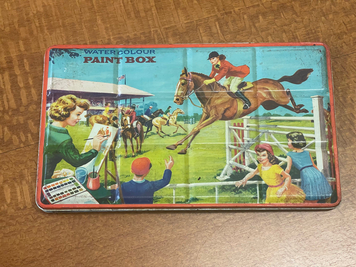 Vintage Children’s Paint Set Tin by PAGE LONDON ENGLAND