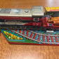 Vintage Shuttling freight train Battery OP Japan Tin Toy