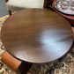 Vintage Art Deco walnut and silky oak side table